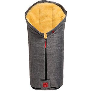 Kaiser Iglu, 6720470, lamsvachtvoetenzak, antraciet melange