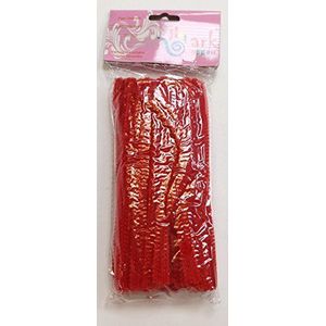 arkCRAFT DJ0025 pijpreinigers in diverse maten en kleuren (150mm x 4mm, 100 x rood)