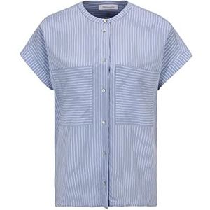 gs1 data protected company 4064556000002 dames amantea overhemd, Arctic Ice/Bright White Striped, 40