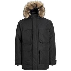 JACK & JONES Parka de primăvară-toamnă 'JPRCCMOON' pe Albastru Noapte
