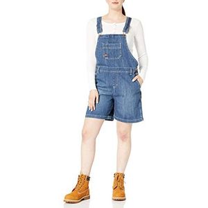 Dickies Bib Shortall Overall voor dames, Archief Wash, L