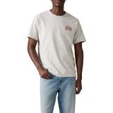 LEVI'S - Relaxed Graphic Tee - T-shirt - Blauw / Geel / Grijs Gemêleerd / Zwart