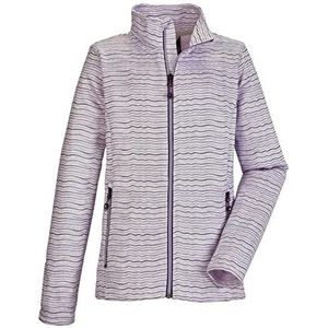 killtec Girl's Gebreid fleecejack/fleecejack met opstaande kraag KOS 201 GRLS KNTFLC JCKT, light lavender, 176, 39098-000