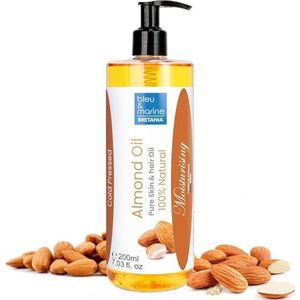 Bretania - Huile Amande Douce - Oranje Or - 200 ml - Hydratante Peau Sèche