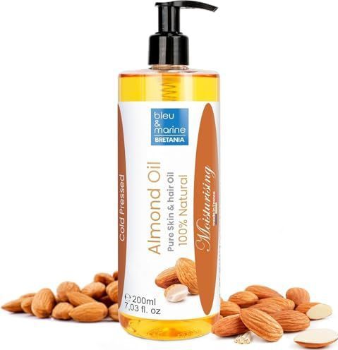 Bretania - Huile Amande Douce - Oranje Or - 200 ml - Hydratante Peau Sèche