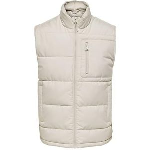 Onsjake - Gequilt Gilet - Mouwloos - Hoge Hals - Polyester Voering - Imitatiedons Vulling
