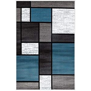 Homemania Modern 1 bedrukt tapijt, meerkleurig, polyamide, 160 x 120 cm