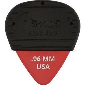 Fender® »MOJO GRIP PICKS - 3 PACK - DURA-TONE DELRIN 351 - .96MM« 3-pack plectrums voor gitaar - dikte: .96mm - Kleur: Fiesta Red