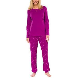Schiesser Pyjamaset voor dames - rood - 50