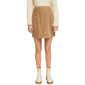 ESPRIT Dames 102EE1D312 Rock, 250/KHAKI BEIGE, 30