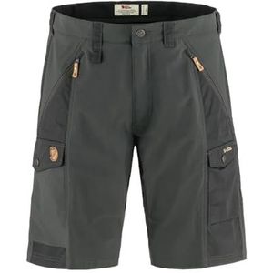 Fjällräven - Abisko Shorts - Korte Broek - Grijs - 65% Polyester, 35% Katoen