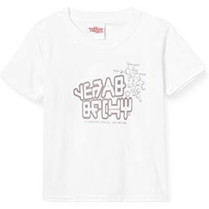 Marvel T-shirt voor jongens, Wit (White Wht) 5-6 jaar capuchontrui, 110 cm
