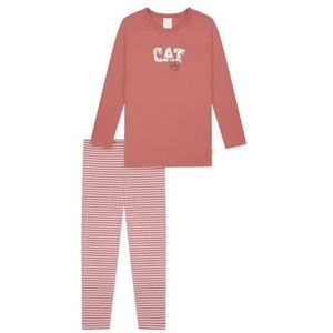 SCHIESSER - Nachtkledij - Oudroze - 2-delig - Lang/maxi