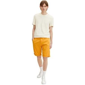 TOM TAILOR Uomini Relaxed chino shorts 1031443, 24135 - Warm Yellow, 31