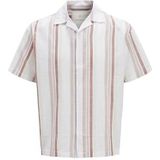 Overhemden - Gestreept - Katoen - Comfort Fit - Kwartmouw