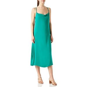 #ONE MORE STORY Maxi-jurk voor dames met dunne schouderbandjes, Jelly green, 36