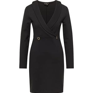 nolie Dames etui-jurk 19222964-NO01, zwart, M, kokerjurk, M