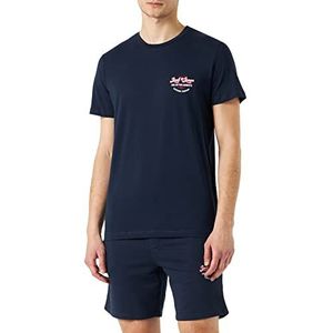 JACK & JONES Heren Jjandy Tee Ss Crew Neck Pack Mp T-shirt en shorts set, Navy Blazer/Pack: set Pack, XL