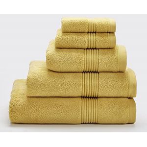 Catherine Lansfield Hometextiles, bad, So Soft Ochre Towel 30 x 50 cm