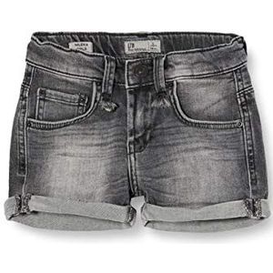 LTB Jeans Milena G Shorts voor meisjes, grijs (Hegna Wash 52158), 110 cm