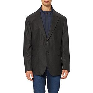 Hackett London Heren Stretch Wl Cash Bib Jacket, 675 donkergroen, 48