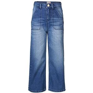 Noppies Kids Meisjes Denim Pants Phenix Wide Leg fit Jeans, Authentic Blue-P310, 116, Authentic Blue - P310, 116 cm