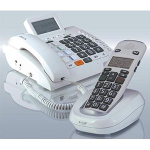Humantechnik Scalla 3 Combo grote toetsen versterker telefoon wit