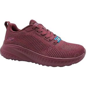 Skechers Bobs Squad Chaos Face Off Sneakers voor dames, Paars, 36 EU