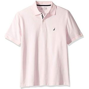 Nautica Men's Classic Short Sleeve Solid Polo Shirt