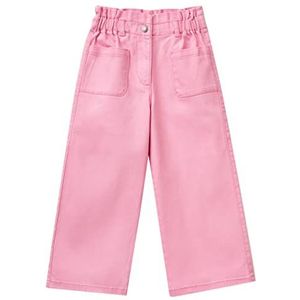 United Colors of Benetton Broek 4RISGF00U jeans, roze 65F, XS meisjes, Roze 65f