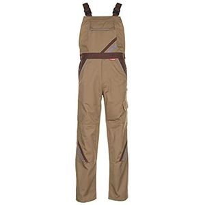 Planam 2334048 Maat 48 ""Highline"" Tuinbroek - Kaki/Bruin/Zink