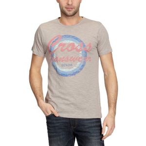 Cross Jeans 10287 T-shirt voor heren, regular fit