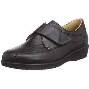 Ganter Sensitive Inge breedte I Derby veterschoenen voor dames, zwart zwart 0100, 35 EU x-breed
