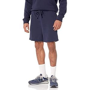Amazon Essentials Heren lichtgewicht French Terry Short (verkrijgbaar in groot en lang), marineblauw, XS