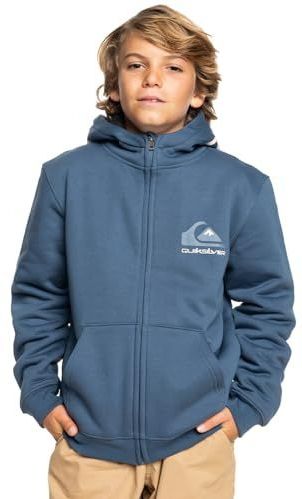 Quiksilver - Best Wave - Sweatshirt - Blauw - Met Rits - Jongens 8-16