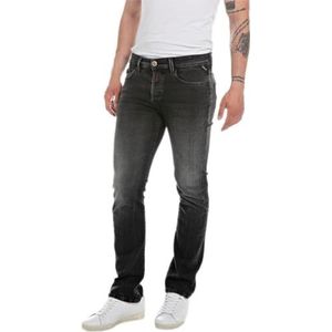 Replay Waitom Jeans voor heren, 099 Black Delavé, 30W x 30L