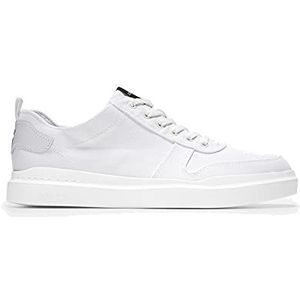 Cole Haan Grandpro Rally Canvas Court voor heren, Optisch wit canvas, 9 UK Wide