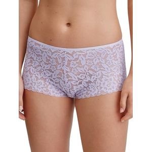 CALIDA Natural Comfort Lace Panty voor dames, regular cut, met elastische kant, orchid petal, 40-42