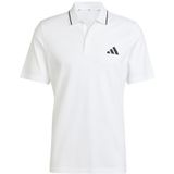 Poloshirt - Wit/Zwart - 100% Katoen - Regular Fit