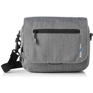 KLICKfix Unisex - Fietstas voor volwassenen Smart Bag Touch grijs, één maat