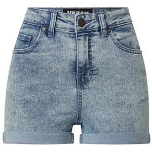Urban Classics Heren Dames 5 Pocket Shorts, Licht SkyBlue Zuur Gewassen, 26, Licht hemelsblauw zuur gewassen, M