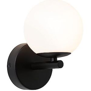 Paulmann 71074 LED wandlamp Selection Bathroom Gove IP44 3000K 400lm 230V 5W zwart mat, satijn badkamerlamp