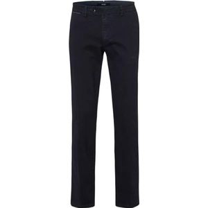 Eurex by Brax Heren Joe Cotton Flex, Flatfront broek, Thermo Blue, 26