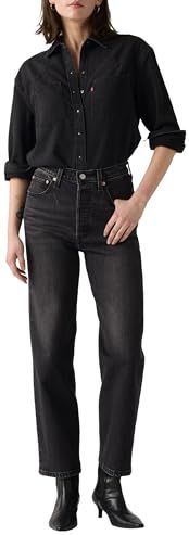 Levi's - Ribcage Straight Ankle - Jeans - Blauw