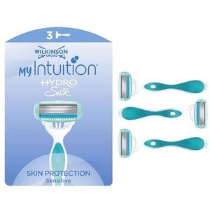 Wilkinson Hydro Silk voor dames, wegwerpscheermesjes, set van 3