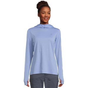 Fjallraven - Abisko Sun-Hoodie - Sweatshirt - Ultramarine - Technisch Jersey Shirt