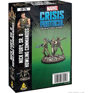 Atomic Mass Games - Marvel Crisis Protocol - Nick Fury Sr & The Howling Commandos - Engels miniatuurspel