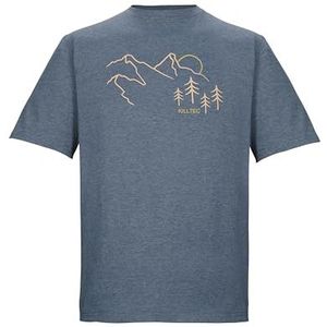 Killtec - KOS 78 MN TSHRT - T-shirt - Nachtblauw - Sportief