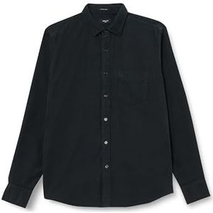 Replay Herenhemd regular fit, 097, donkergrijs, S