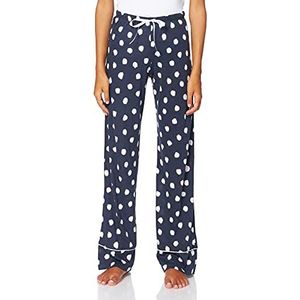 HUBER Pyjamabroekje voor dames, Truenavy Dots, 36